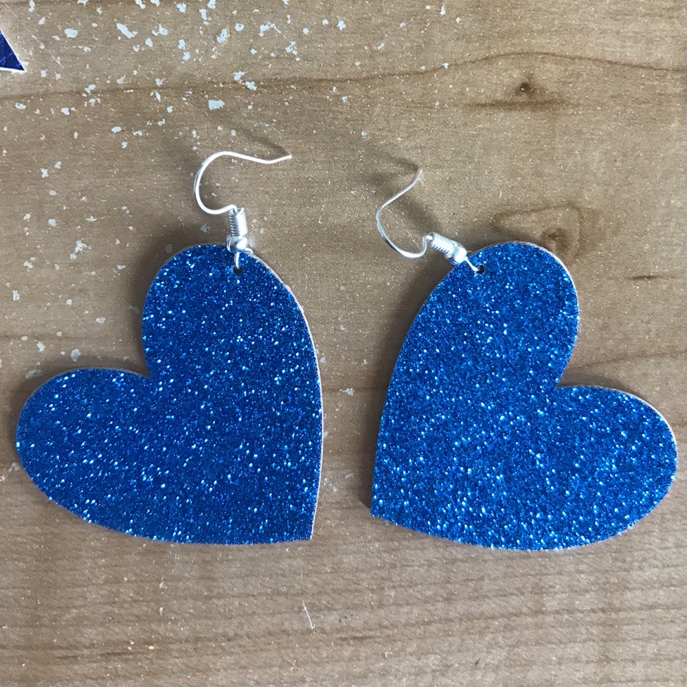 Glitter earrings